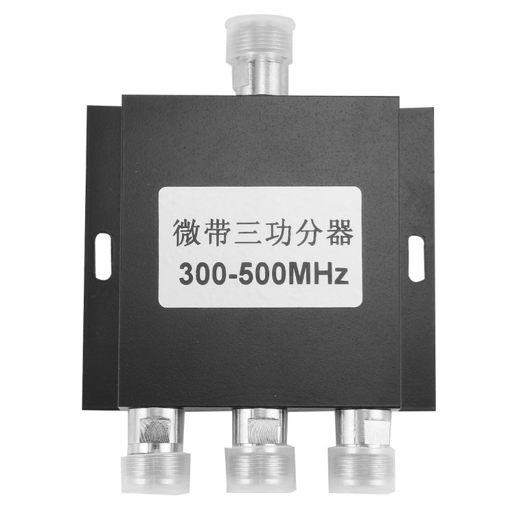 Adaptador hembra N de 300-500MHz Divisor de potencia de microtira de 3 vías, Micro-strip Power Splitter