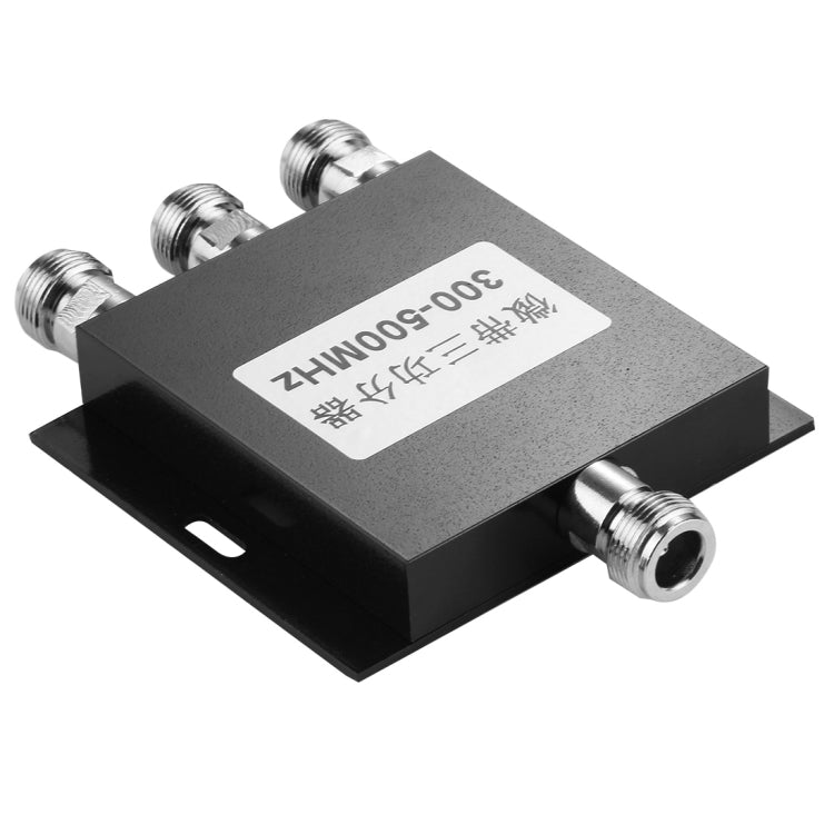Adaptador hembra N de 300-500MHz Divisor de potencia de microtira de 3 vías, Micro-strip Power Splitter
