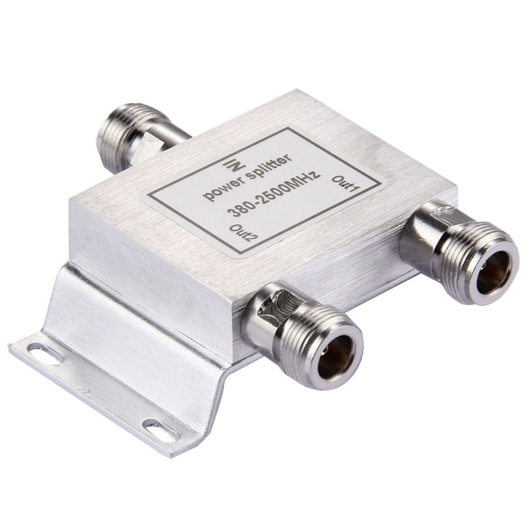 Divisor de potencia de 2 vías con adaptador hembra N de 380-2500 MHz, Female Adapter