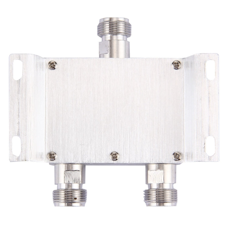 Divisor de potencia de 2 vías con adaptador hembra N de 380-2500 MHz, Female Adapter