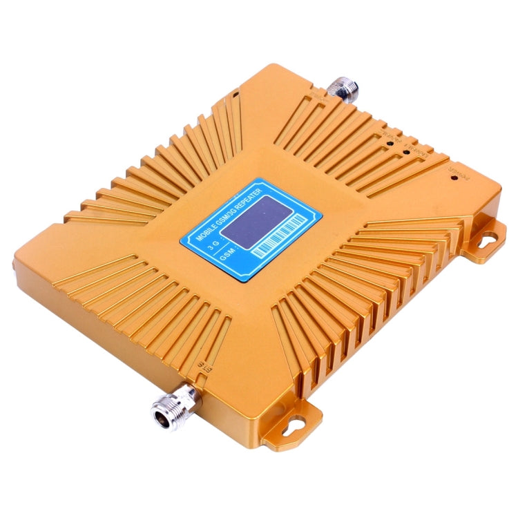 GSM900 / WCDMA2100 Mini repetidor de señal LCD para teléfono móvil con antena con ventosa, LCD Repeater