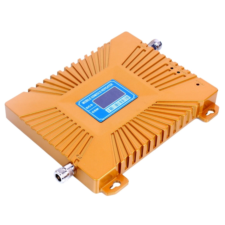 GSM900 / DCS1800MHz Mini repetidor de señal LCD para teléfono móvil con antena con ventosa, GSM900 / DCS1800MHz