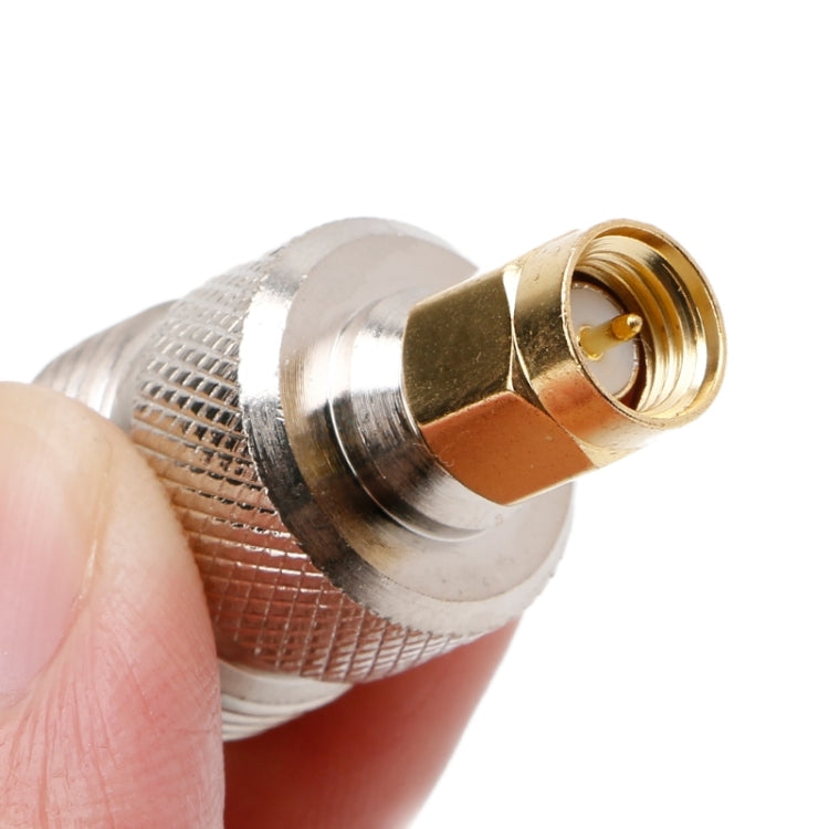 Adaptador de conector coaxial RF SMA macho a UHF hembra, Male To UHF Female