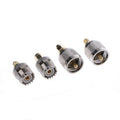 4 PCS / Set A13 Kit adaptador PL259 / SO239 a SMA macho / hembra tipo conector RF