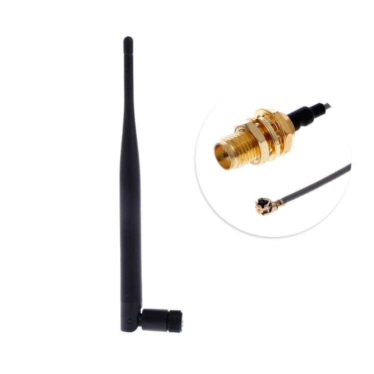 1 juego de antena de enrutador inalámbrico RP-SMA macho de 868 MHz + Cable RP SMA hembra de 15 cm a IPX 1,13