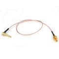 Cable fino de sonda de prueba de enchufe RG178 MS156 macho a SMA hembra, longitud: 35 cm