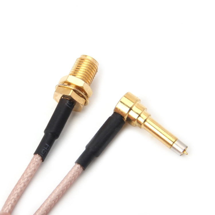 Cable fino de sonda de prueba de enchufe RG178 MS156 macho a SMA hembra, longitud: 35 cm