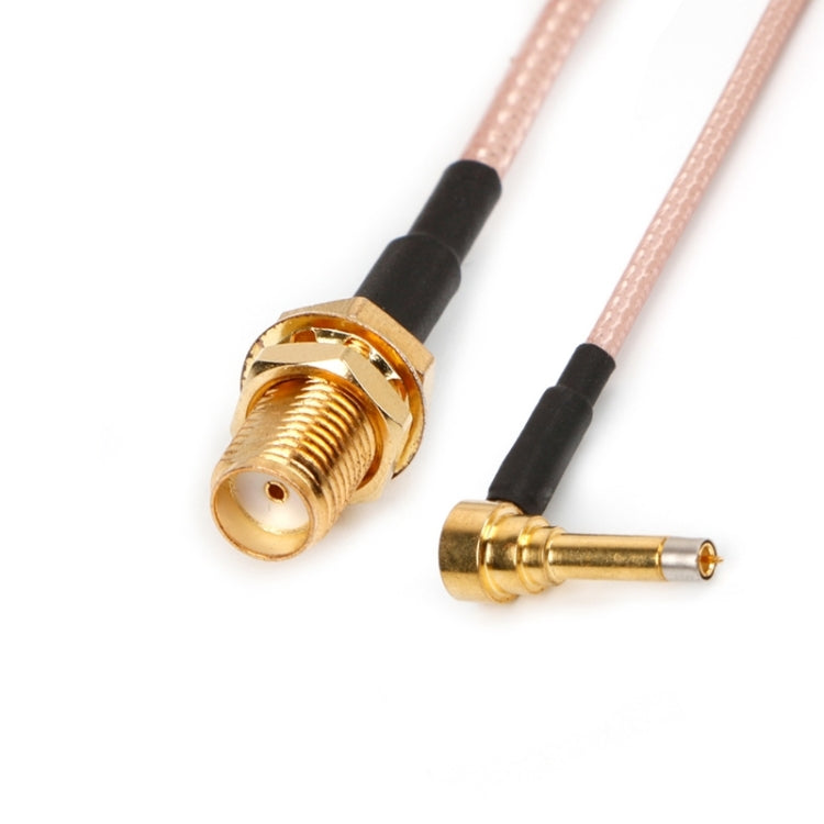 Cable fino de sonda de prueba de enchufe RG178 MS156 macho a SMA hembra, longitud: 35 cm