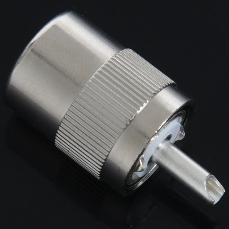 Conector de tarjeta coaxial RF UHF macho PL259 / SO239 Twist-on RFC400 RG8