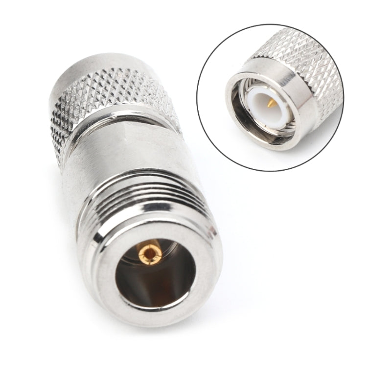 Adaptador Coaxial de tornillos tipo Jack hembra TNC macho a N para conexión Wifi del conector del enrutador