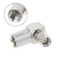 Ambos SMA macho a FME RF conector de ángulo recto adaptador plegado para Cable Coaxial