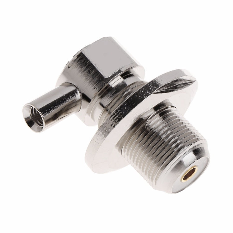 Conector RF de ángulo recto hembra SO239 UHF para cable coaxial RG58 / RG142 LMR195
