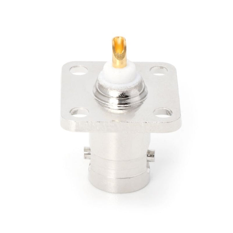 Chasis de panel de conector hembra BNC de 4 bridas