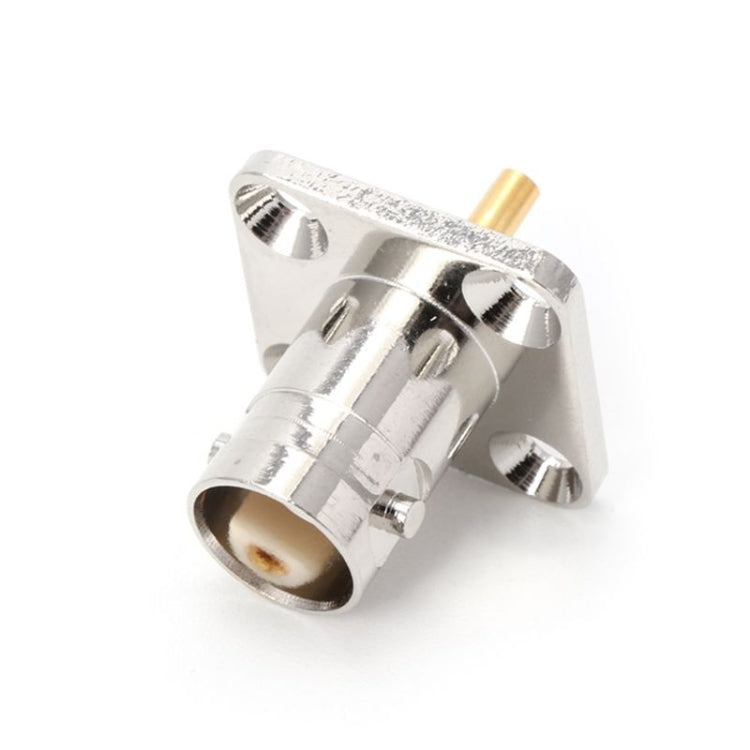 Chasis de panel de conector hembra BNC de 4 bridas