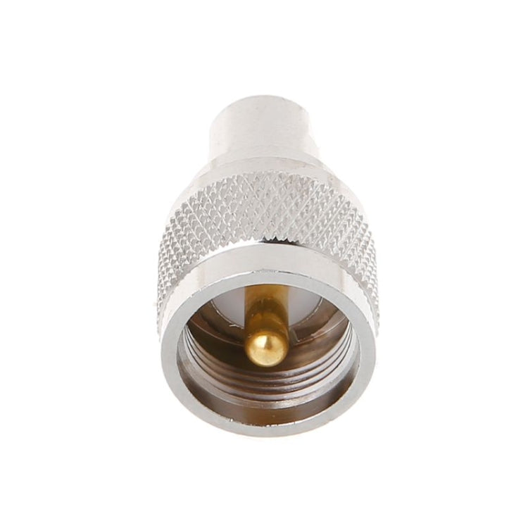 Adaptador de conector macho FMEJ/UHFJ FME a UHF macho