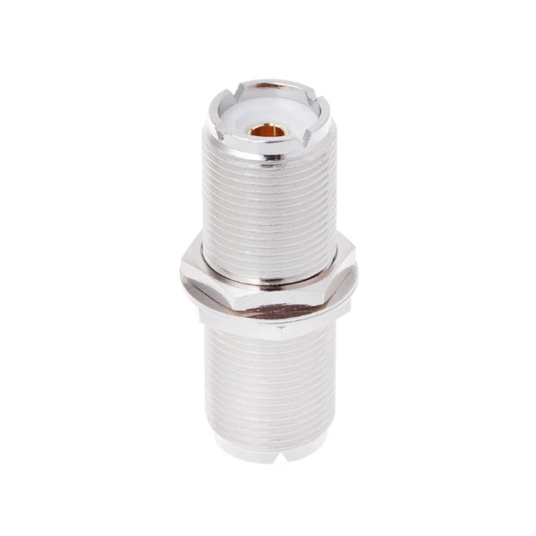 Adaptador de conector hembra a hembra UHF KY UHF, versión de extensión