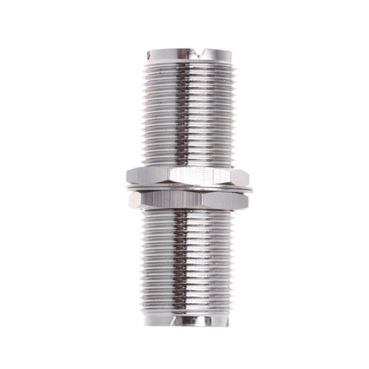 Adaptador de conector hembra a hembra UHF KY UHF, versión de extensión