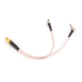 Extensión de cable conector RG316 SMA hembra a CRC9-TS9, longitud: 15 cm