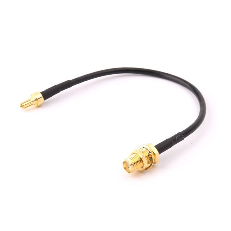 Extensión de cable de conexión RG174 CRC9 macho recto a SMA hembra, longitud: 15 cm