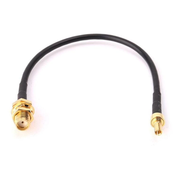 Extensión de cable de conexión RG174 CRC9 macho recto a SMA hembra, longitud: 15 cm