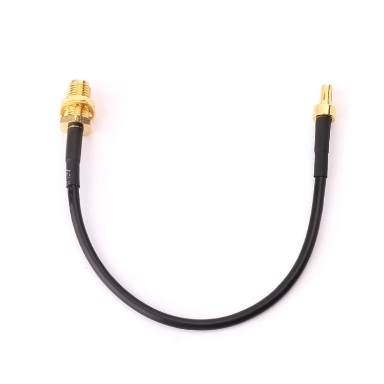 Extensión de cable de conexión RG174 CRC9 macho recto a SMA hembra, longitud: 15 cm