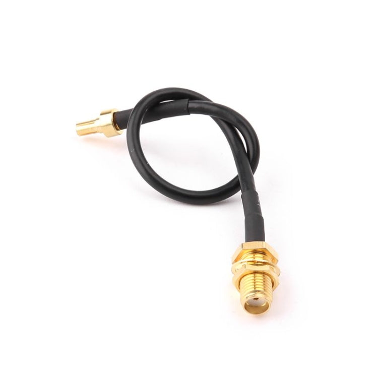 Extensión de cable de conexión RG174 CRC9 macho recto a SMA hembra, longitud: 15 cm