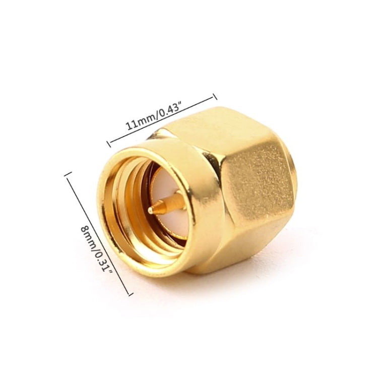 Adaptador de conector macho SMA macho a IPEX U. fl RF macho