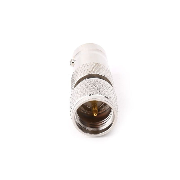 Adaptador de conector BNC hembra a mini UHF macho