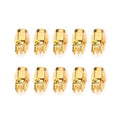 10 conectores RF de montaje en clip para PCB con conector hembra SMA de 1,6 mm