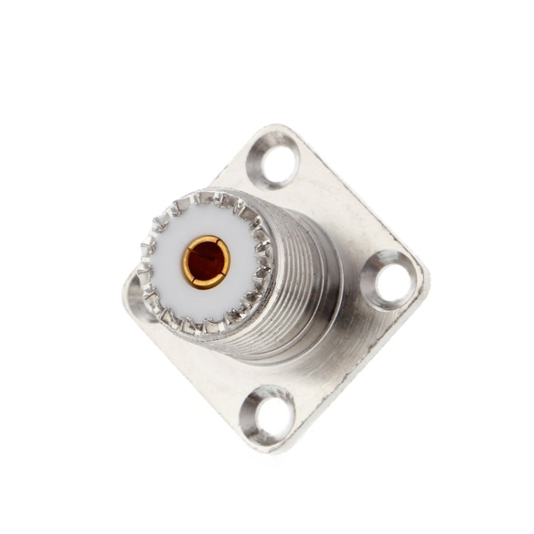Adaptador de cubierta de brida de montaje en chasis de panel UHF hembra SO239