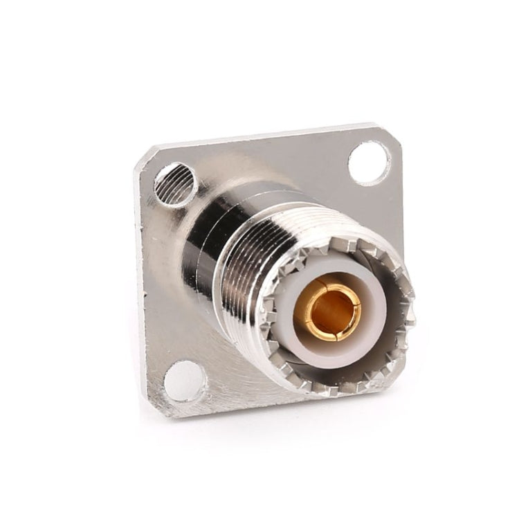 UHF SO239 hembra a hembra con adaptador de conector RF de montaje en panel