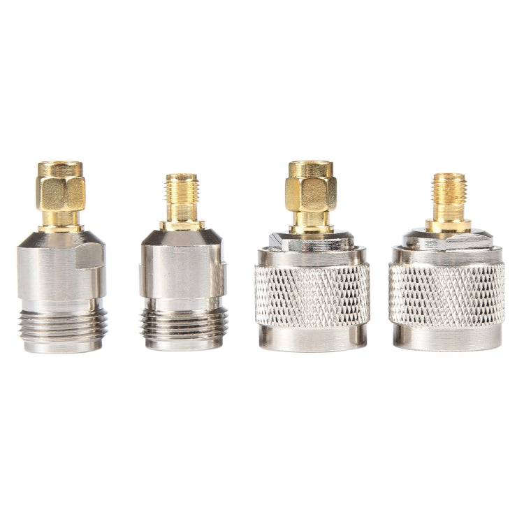 Adaptador de conector coaxial 4 en 1 SMA a N RF, SMA To N