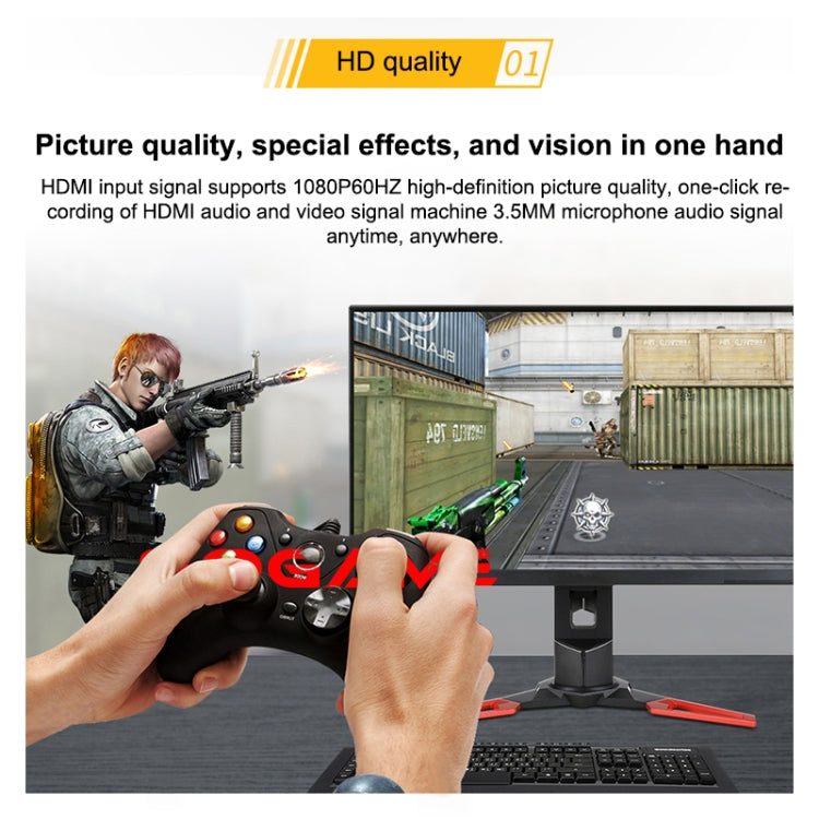 EZCAP280H Tarjeta de captura de video HD 1080P Caja grabadora HDMI, EZCAP 280H