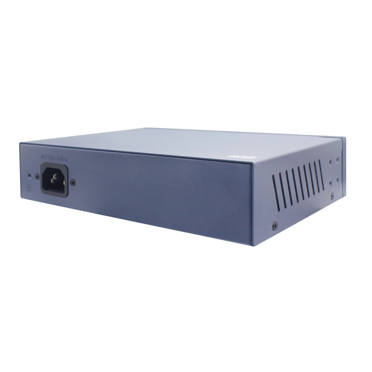 ESCAM POE 4+2 Conmutador Fast Ethernet de 6 puertos Conmutador de red POE de 4 puertos 10/100M 120W, Distancia de transmisión: 150m, 6 Ports