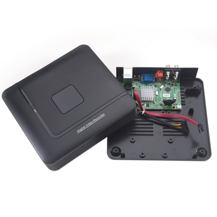 A4B5-Mini 4 canales 720P 1.0 megapíxeles 4 x cámaras Bullet AHD Kit AHD DVR, compatible con visión nocturna / detección de movimiento, distancia IR: 20 m, A4B5-Mini Kit