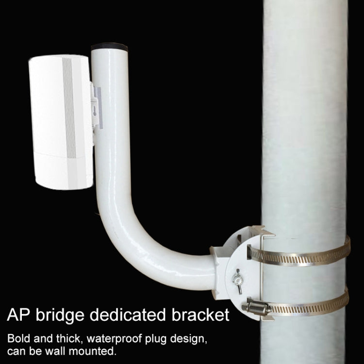 Soporte de puente de monitoreo inalámbrico AP para exteriores Radio infrarroja soporte ajustable multiángulo soporte de elevación de antena direccional