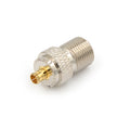 Conector hembra BNC a conector macho MCX, adaptador de enchufe Mini Jack