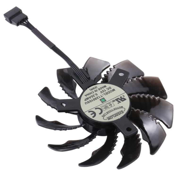 T128010SU 75MM ordenador VGA ventilador de refrigeración para Gigabyte GeForce GTX 670 780 980 R9