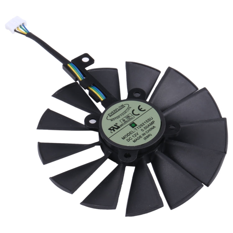 T129215SM 95MM ordenador VGA ventilador de refrigeración para Asus Strix RX470 O4G Gaming 4 pines 13 cuchillas