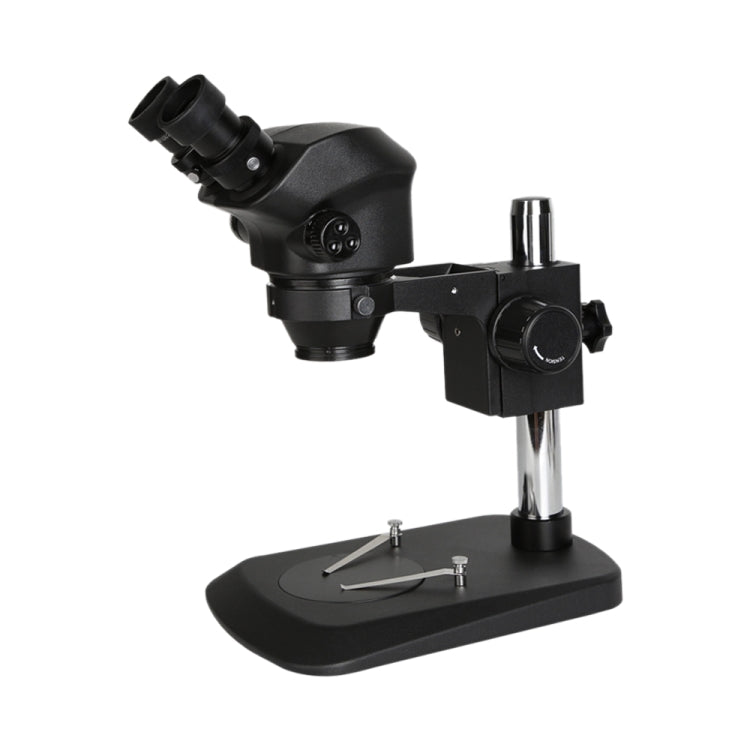 Microscopio binocular del microscopio estéreo 0.7X-50X con la luz, 0.7X-50X(Black), 0.7X-50X(White)