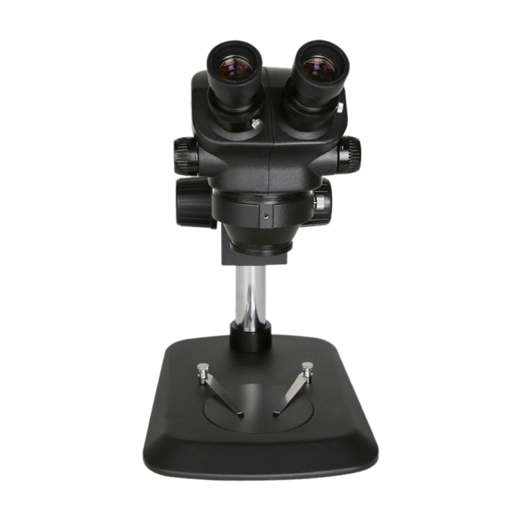 Microscopio binocular del microscopio estéreo 0.7X-50X con la luz, 0.7X-50X(Black), 0.7X-50X(White)