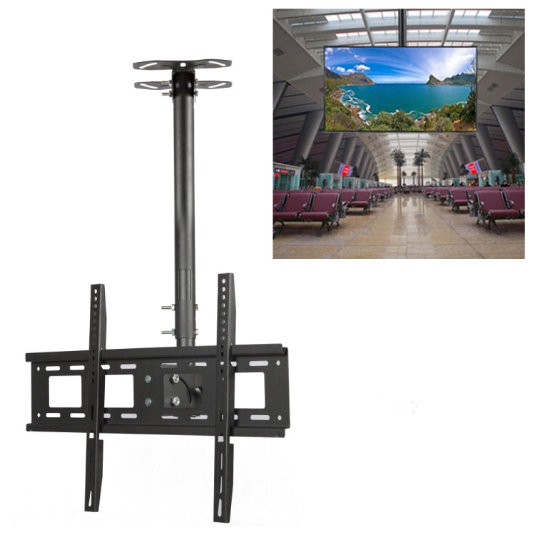 Soporte universal de doble uso para techo montado en la pared para TV LCD ajustable en altura y ángulo de 32-70 pulgadas, longitud retráctil: 1 m, 1m