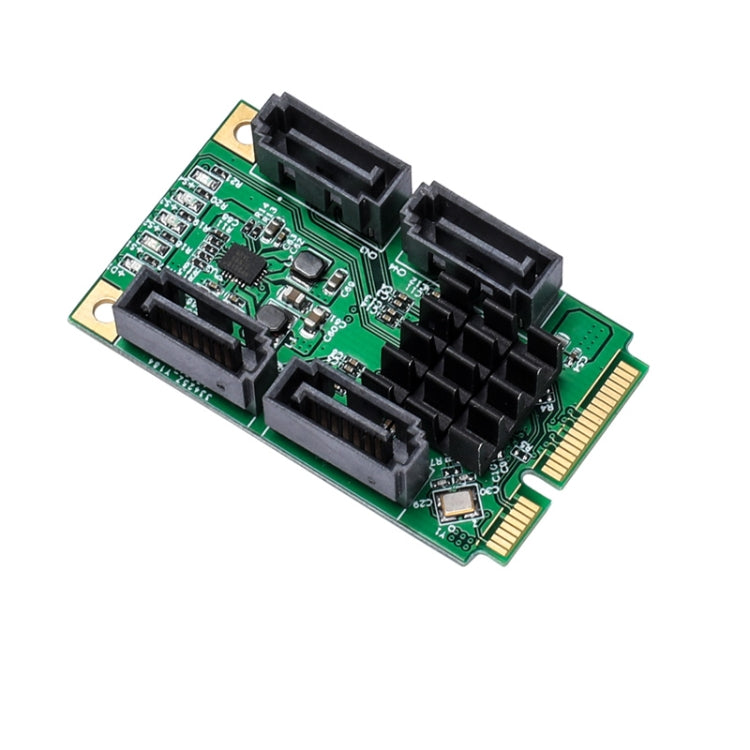 Tarjeta controladora Mini PCI Express Marvel 88SE9215 SATA III 6G de 4 puertos