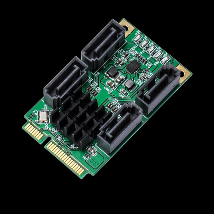 Tarjeta controladora Mini PCI Express Marvel 88SE9215 SATA III 6G de 4 puertos