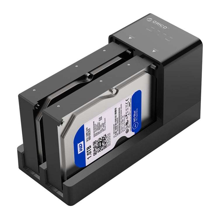 ORICO 6528US3-C Caja para disco duro de 2,5/3,5 pulgadas con duplicador, 6528US3-C