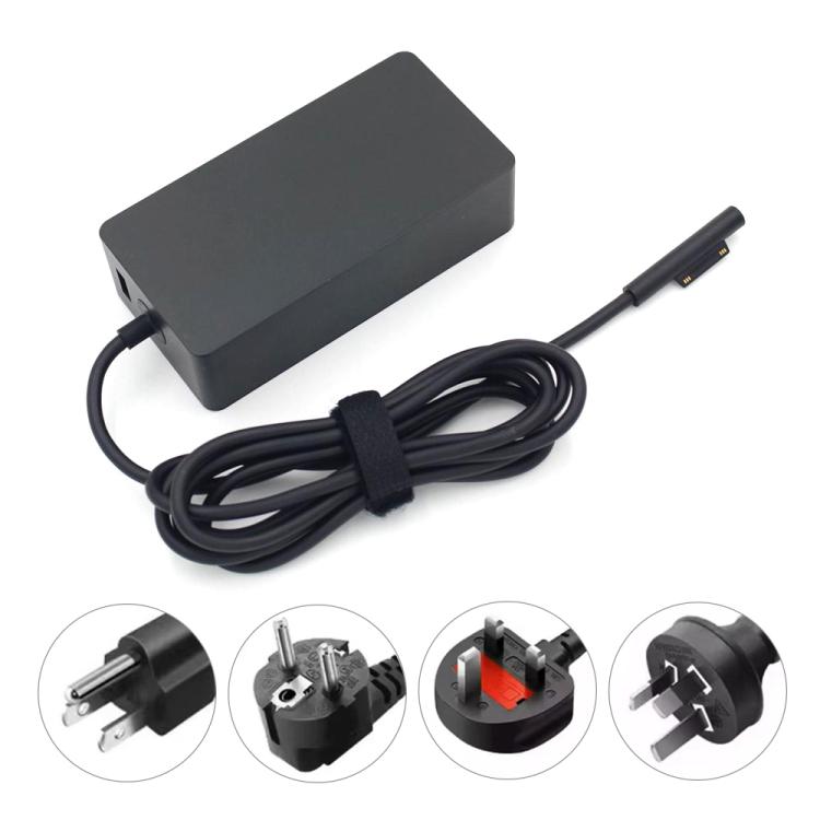 Cargador/adaptador de corriente de 102W 1798 15V 6.33A para Microsoft Surface Book 2, 102W 6.33A