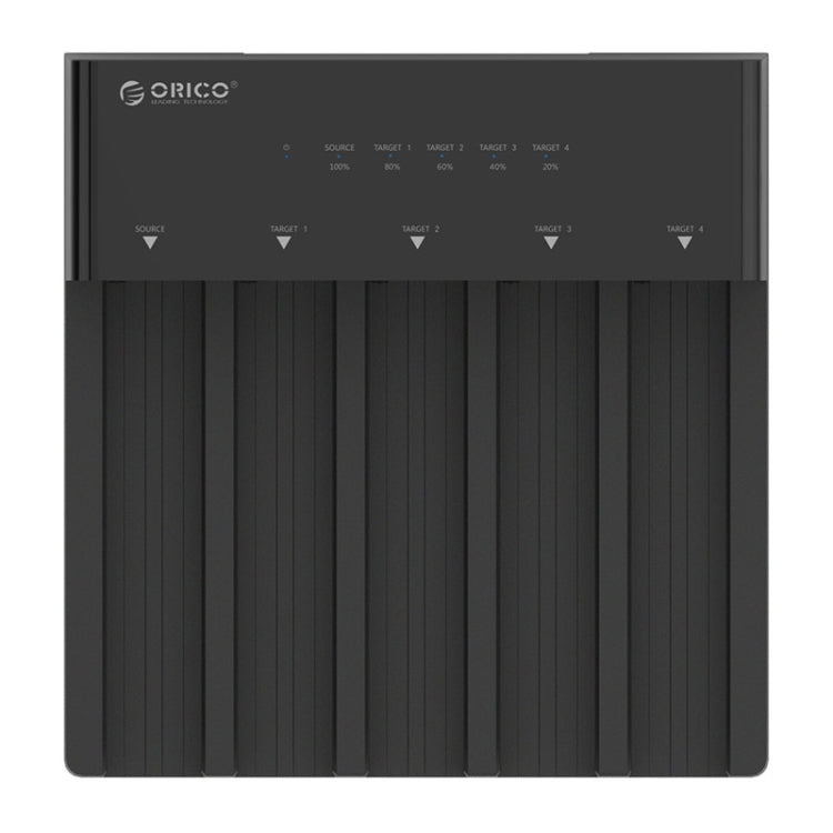 ORICO 6558US3-C Caja para disco duro de 2,5/3,5 pulgadas con duplicador, 6558US3-C