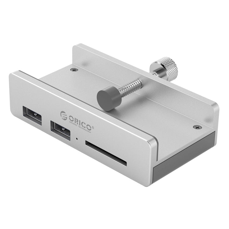 ORICO MH2AC-U3 HUB USB3.0 tipo clip de 2 puertos con lector de tarjetas SD