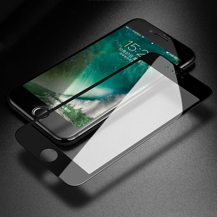 10pcs mocolo 0.33mm 9H 2.5D Película de vidrio templado con estampado de seda, for iPhone 6 / 6s, for iPhone 6 plus / 6s plus, for iPhone SE 2020 / 8 / 7, for iPhone 8 plus / 7 plus, for iPhone XS / X, for iPhone XR, for iPhone XS Max