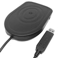 Metal USB interruptor de pie único Control de Pedal teclado ratón PC, 1 Foot Switch (Metal)